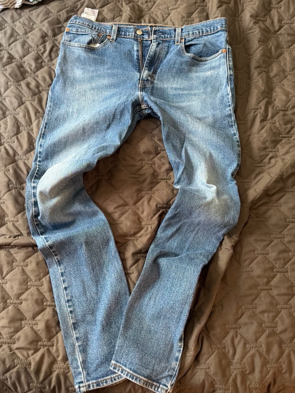 Levi's Men's Slim Light Blue Washed Jeans